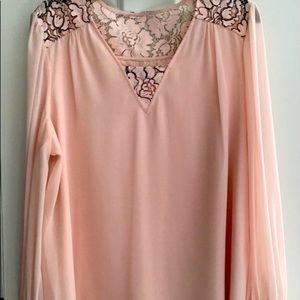 Pink Karl Lagerfeld blouse